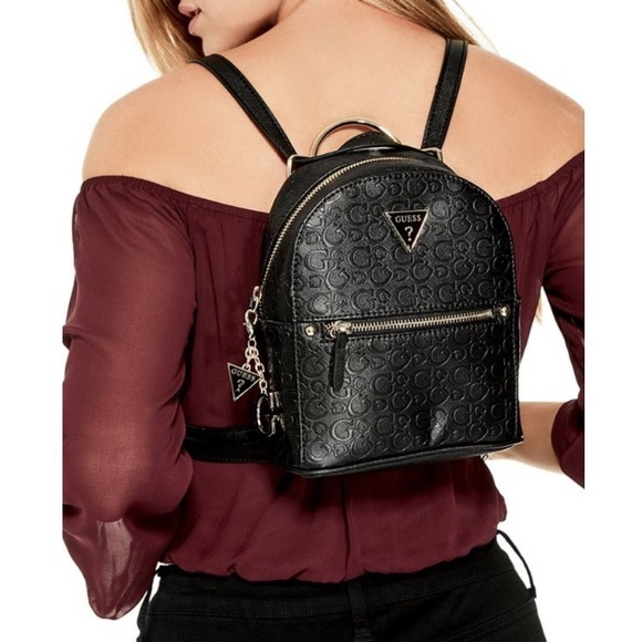 Guess Lilya Logo Convertible Mini Backpack - Picture 7 of 7